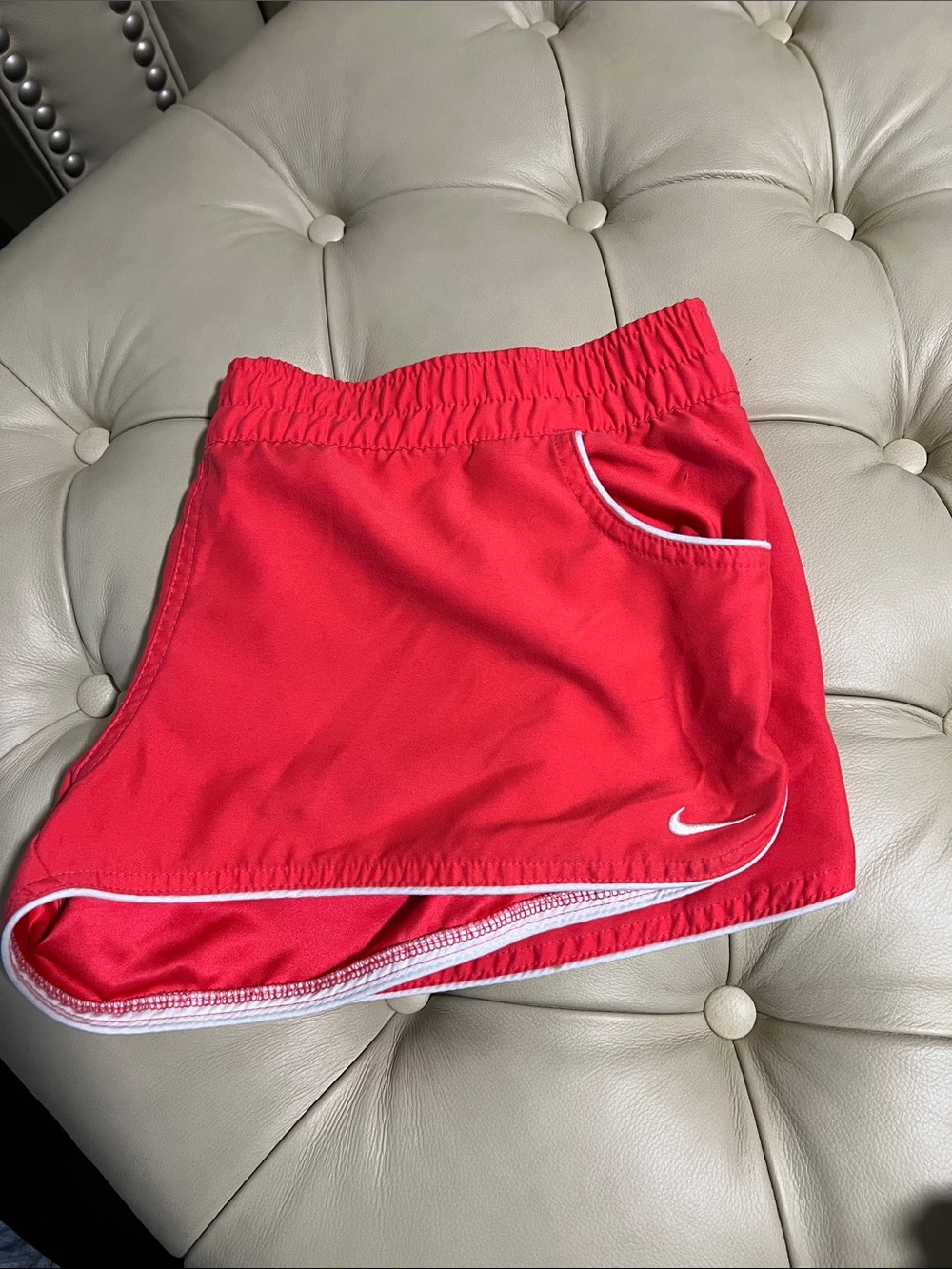 Nike Corral Women’s Athletic Shorts with White Trim